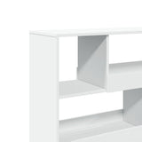 Book Cabinet/Room Divider White 100x33x94.5 cm 854436