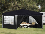 Pop-up Party Tent 288 x 288 x 245 cm Anthracite Oxford Fabric 42019770