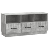 TV Cabinet Concrete Grey 102 x 34.5 x 47 cm Engineered Wood 895368