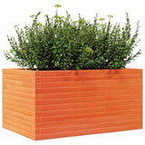 Garden Planter Wax Brown 90x60x45.5 cm Solid Wood Pine 847280