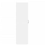 ZNTS File Cabinet White 60x32x115 cm Engineered Wood 840772