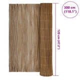 Willow Fence Natural 120 x 300 cm Willow 42007979
