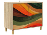 Sideboard BONN Sonoma 69 x 33 x 75 cm Engineered Wood 8006921