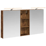 Bathroom Cabinet Set 3 pcs 130 x 14.5 x 70 cm Engineered wood 3403774