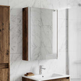 Bathroom Mirror Cabinet Old Wood 33 x 11.5 x 50 cm 889221