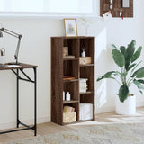 Bookcase Brown Oak 50x25x105 cm Engineered Wood 852795