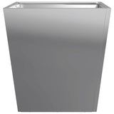 ZNTS Garden Planter 40x40x40 cm Galvanised Steel 851062