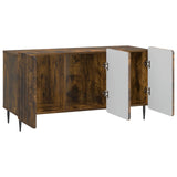 TV Cabinet Smoked Oak 99 x 34.5 x 52 cm Engineered Wood 894490