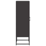 Highboard Black 36x39x123 cm Steel 846524