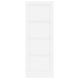 Interior Door White 78 x 211 cm Plywood 42052392
