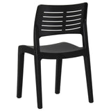 Garden Chairs 2 pcs Anthracite Polypropylene 317728