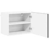 Wall Cabinet LUCCA Black 50 x 31 x 40 cm Engineered Wood 884896