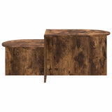 Coffee Table Smoked Oak 100 x 50 x 40 cm Engineered Wood 8001051