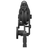 Sliding Door Hardware Kit 200 cm Steel Black 4009745