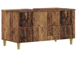 2 Piece Bathroom Cabinet Set DELFT Old Wood Engineered Wood 3417547