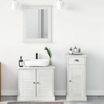 Bathroom Furniture Set with Drawer 3 pcs Brown 37 x 34 x 80 cm 3328544