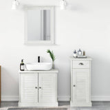 Bathroom Furniture Set with Drawer 3 pcs Brown 37 x 34 x 80 cm 3328544