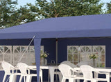 3 x 6m Pop Up Gazebo, Height Adjustable Marquee Party Tent with Sidewalls and Storage Bag, Blue T3398P319921