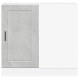 Kitchen Base Cabinet Porto Concrete Grey Engineered Wood 854302