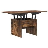 Coffee Table Smoked Oak 55 x 54.5 x 45 cm Engineered wood 887413