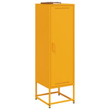 Highboard Mustard Yellow 36x39x123 cm Steel 846527