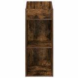 Record Cabinet Smoked Oak 36 x 36 x 95.5 cm Engineered Wood 8012830