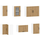 11 Piece Kitchen Cabinet Set "Kalmar" Artisan Oak Engineered Wood 3314950