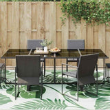 Outdoor Rug Leaf ARAKIL Green and White 400 x 300 cm 42003534