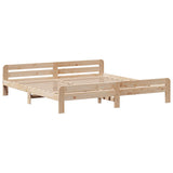 Bed frame without Mattress 200x200 cm Solid Wood Pine 3309026