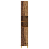 Bathroom Cabinet with Open Shelf DELFT Old Wood 897043