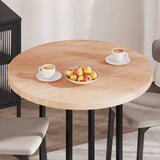 Table Top Light Brown 90 x 4 cm Solid Oak Wood 42016019