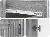 Sideboard Grey Sonoma 66 x 34.5 x 89.5 cm Engineered Wood 894871