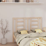 Bed Headboard 156x4x100 cm Solid Wood Pine 818825