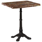 Bistro Table 60x60x76 cm Solid Reclaimed Wood 321086