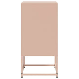 ZNTS Bedside Cabinet Pink 36x39x78 cm Steel 846568