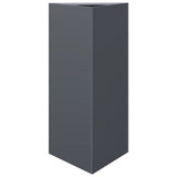 Garden Planter Anthracite Triangular 40x34.5x75 cm Steel 851161