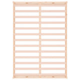 Bed Frame without Mattress 140x200 cm Solid Wood 820796