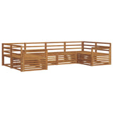 Outdoor Sofa Set 6 pcs Natural 3374004
