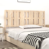 Bed Headboard 165.5x4x100 cm Solid Wood Pine 818000