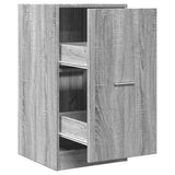 Apothecary Cabinet Grey Sonoma 40x41x77.5 cm Engineered Wood 855192