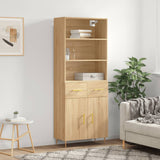 Highboard Sonoma Oak 69.5x34x180 cm Engineered Wood 3200508