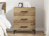 Bedside Cabinet Artisan Oak 40 x 40 x 66 cm Engineered Wood 882117