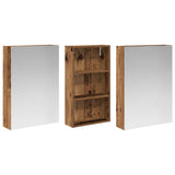 Bathroom Cabinet Set 3 pcs 140 x 14.5 x 70 cm Engineered wood 3403782