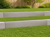 Garden Cover Profile 2 pcs 100 x 15 x 15 cm Stainless Steel 8012970