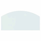 Fireplace Glass Plate 100x50 cm 324153