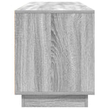 TV Cabinet with LED Lights Grey Sonoma 160.5x41x50 cm 3328431