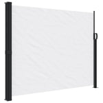 ZNTS Retractable Side Awning White 160x500 cm 4004436