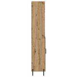 Highboard Artisan Oak 69.5 x 32.5 x 180 cm Engineered Wood 3416056