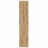 Shoe Cabinet with Door Brown 80 x 35.5 x 180 cm Engineered wood 3333844