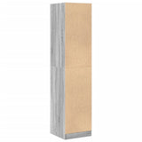 Apothecary Cabinet Grey Sonoma 40x41x174,5 cm Engineered Wood 3309650